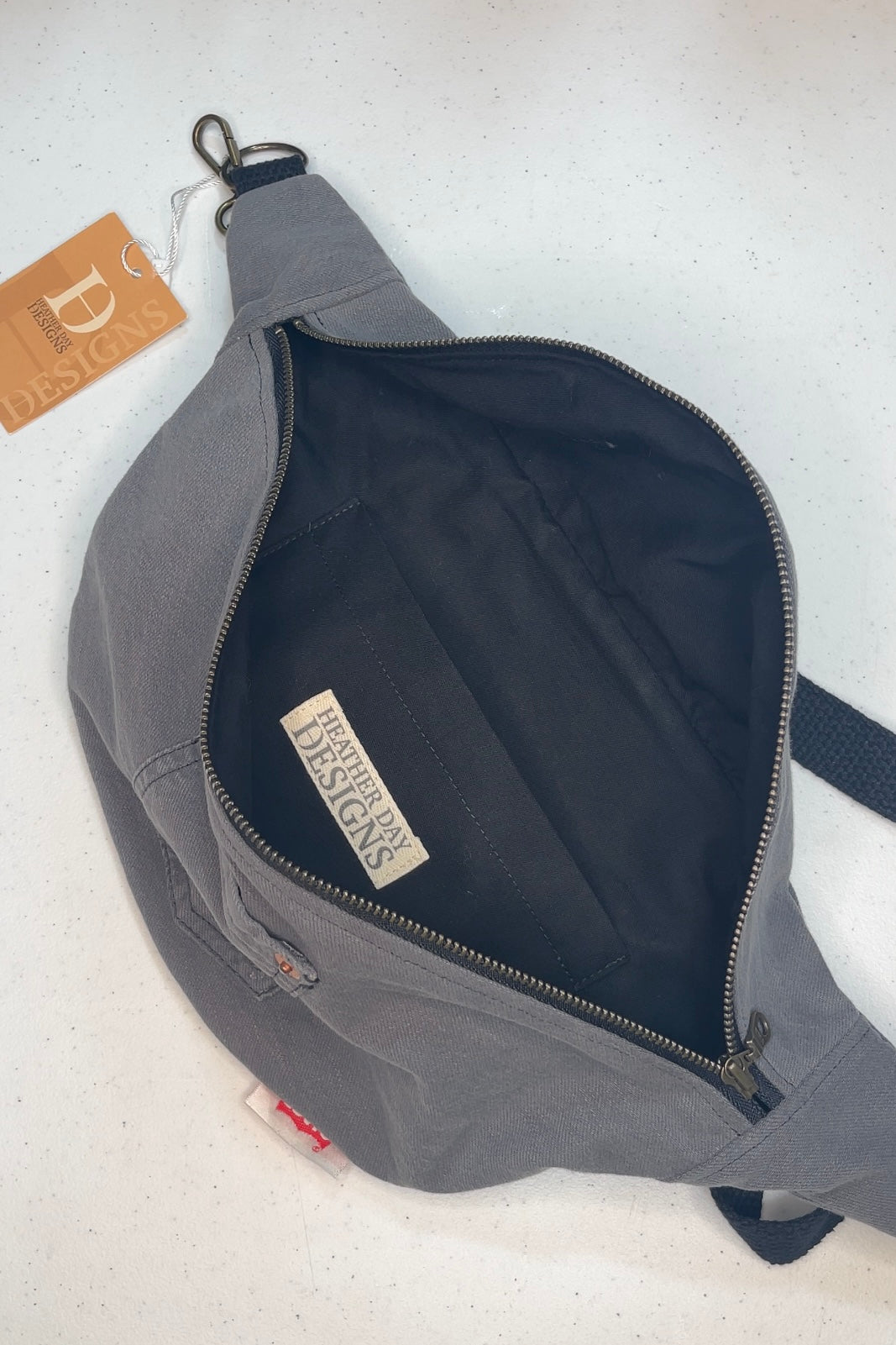 Levi Denim Crossbody Bag