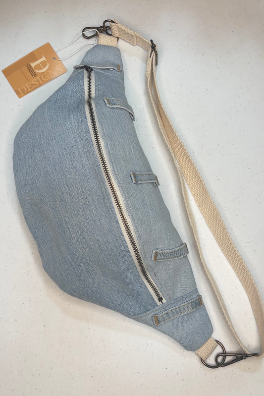 Levi Denim Crossbody Bag