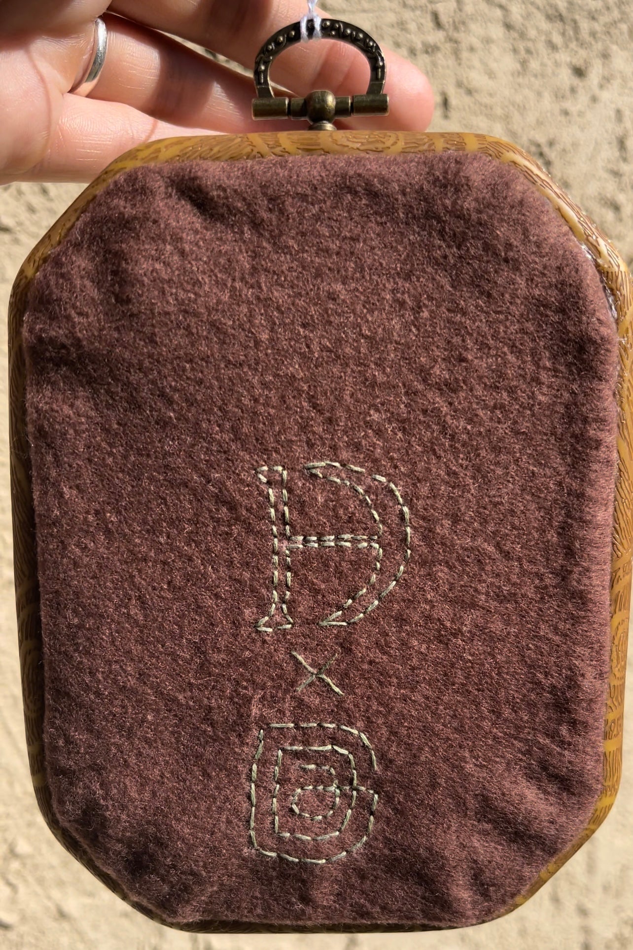 Old Faithful Embroidery WallArt