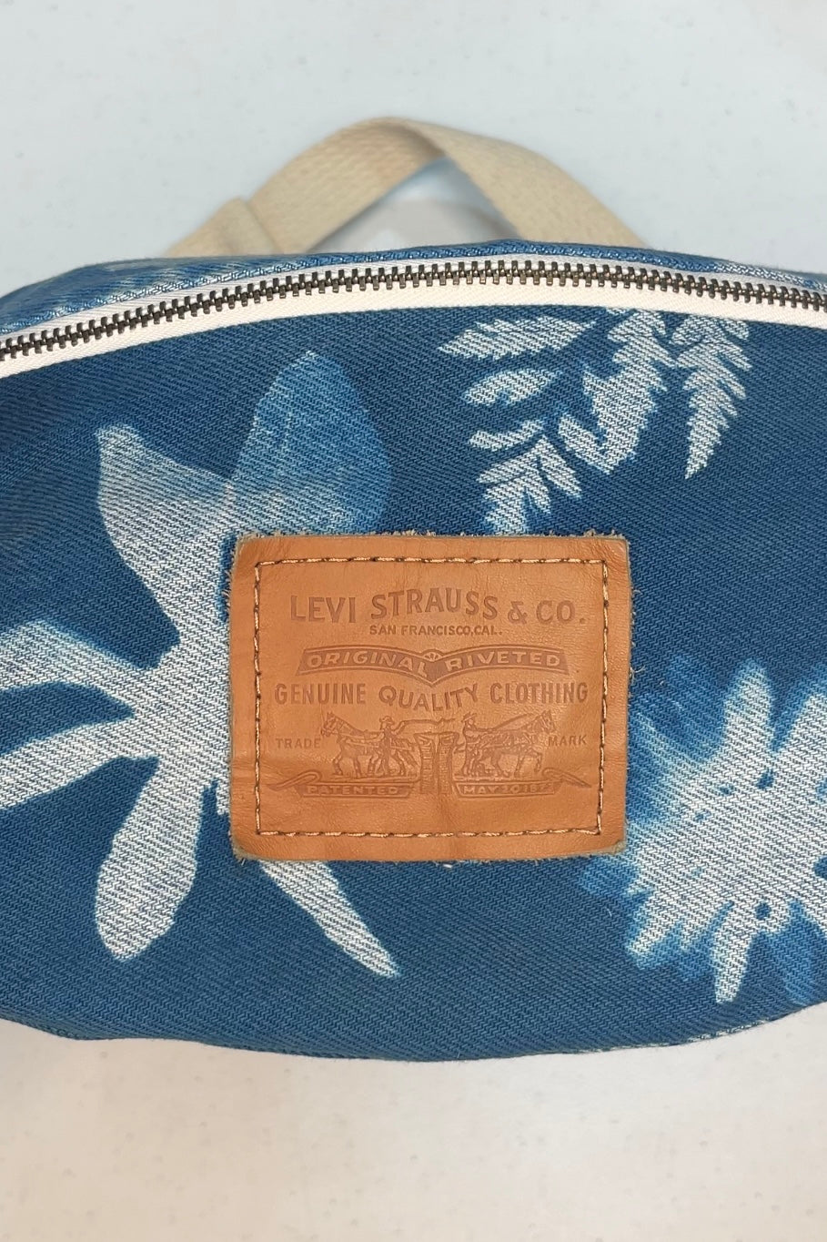 Levi Denim Cyanotype Crossbody Bag