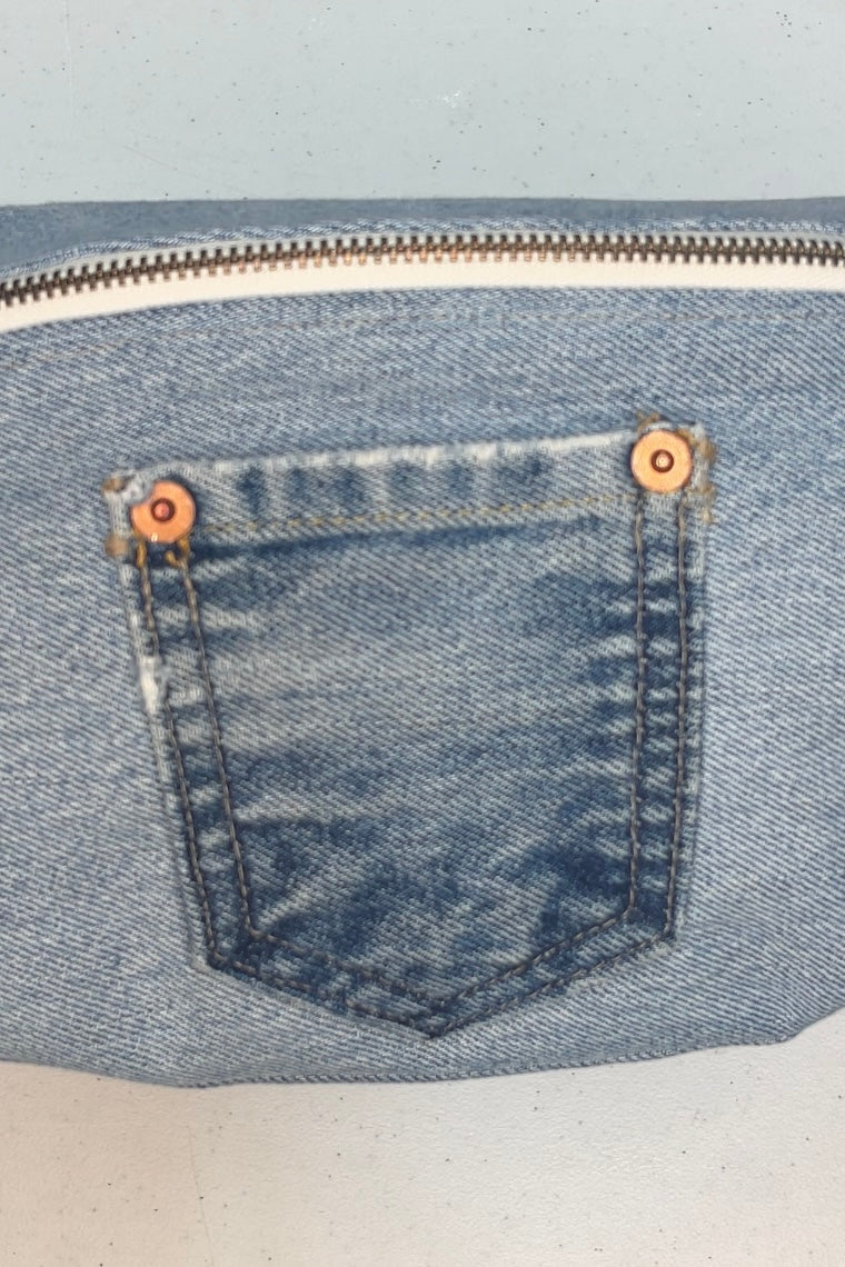 Levi Denim Crossbody Bag