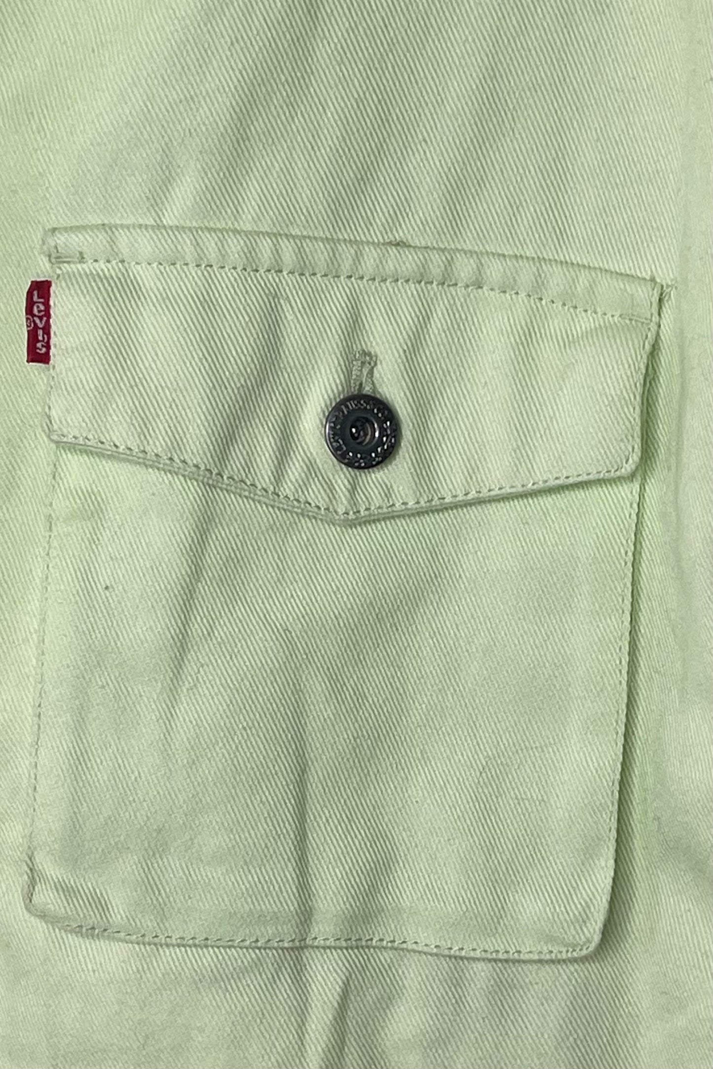 Levi's Women's Lime Green Denim Jacket