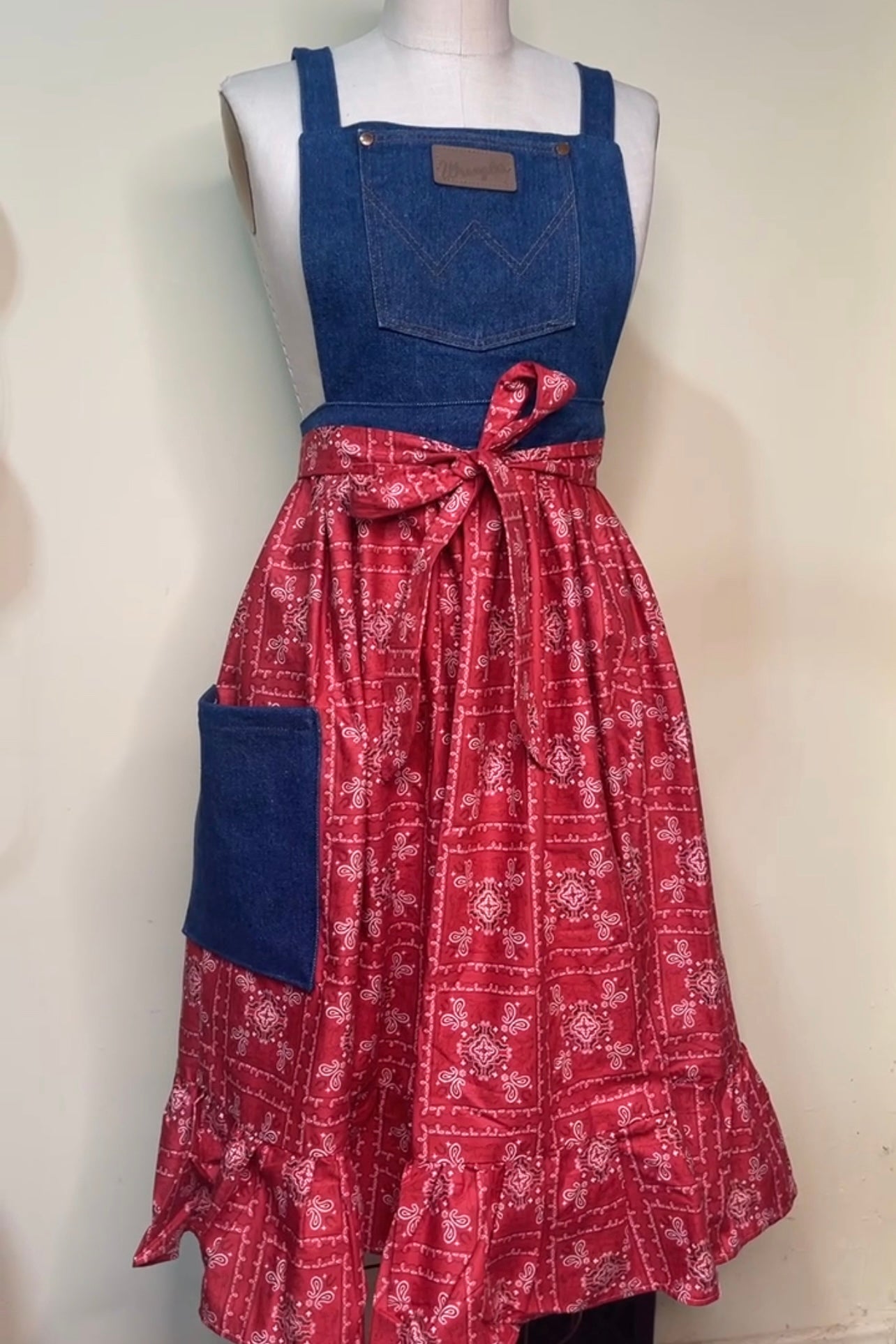 Apron Dress- Karena Custom Order