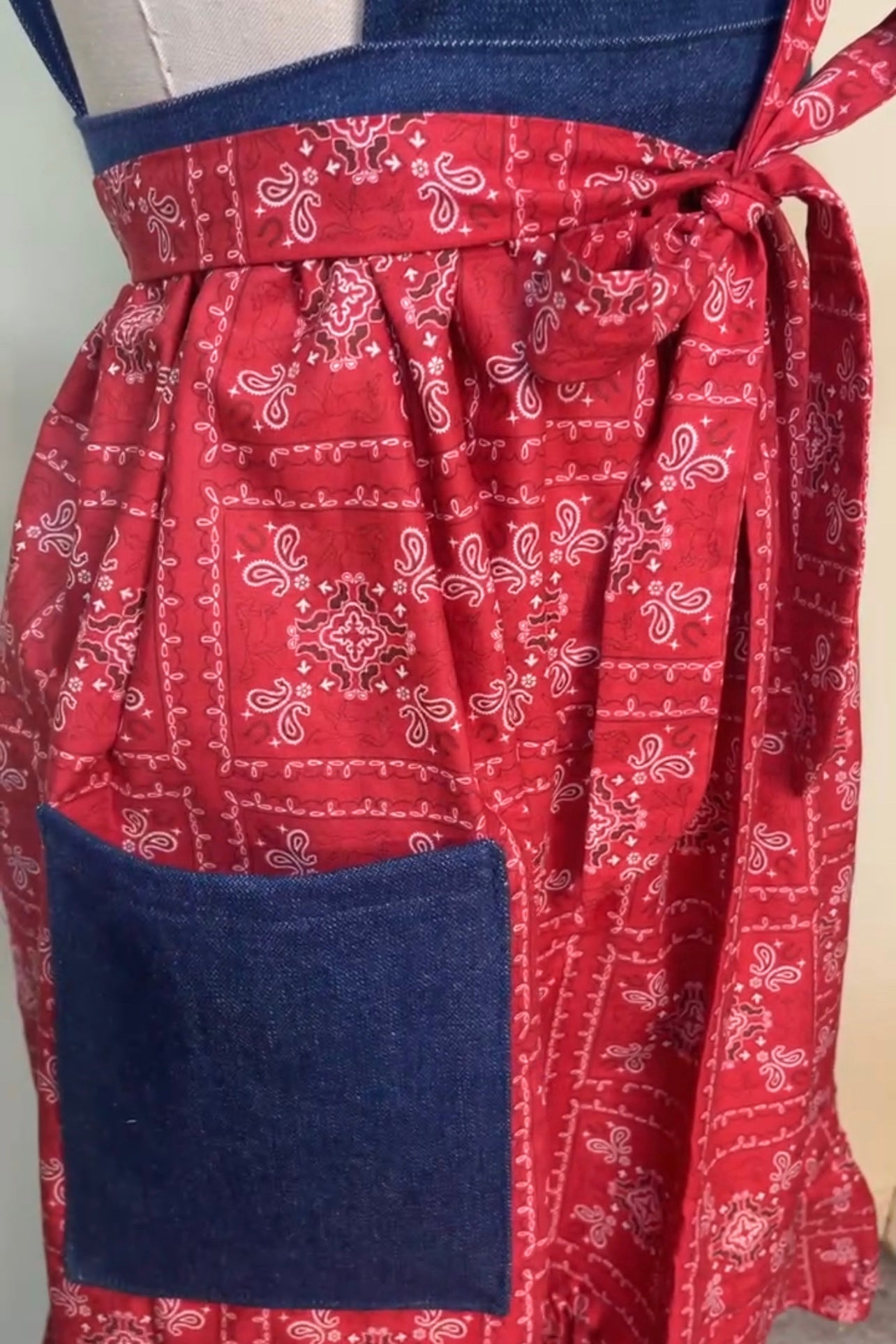 Apron Dress- Karena Custom Order