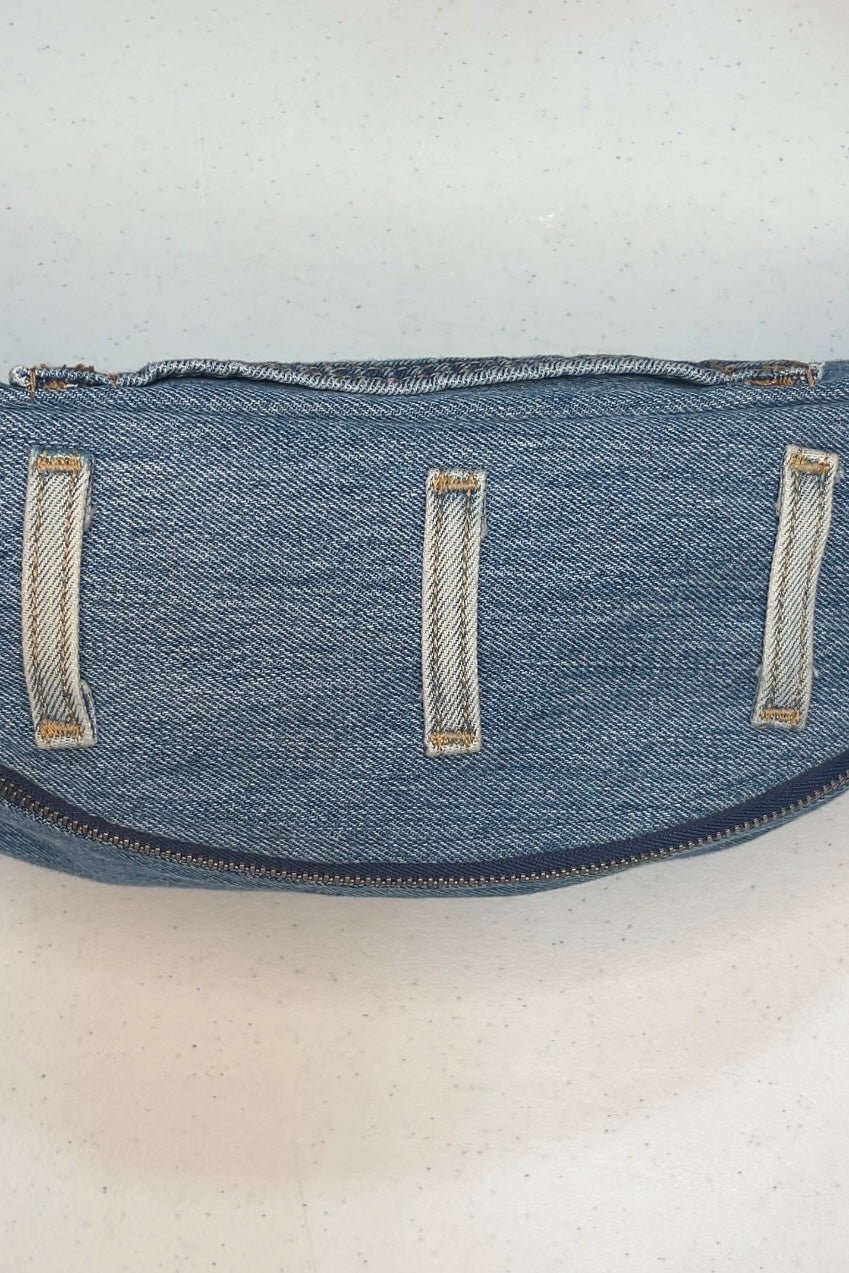 Levi Denim Crossbody Bag