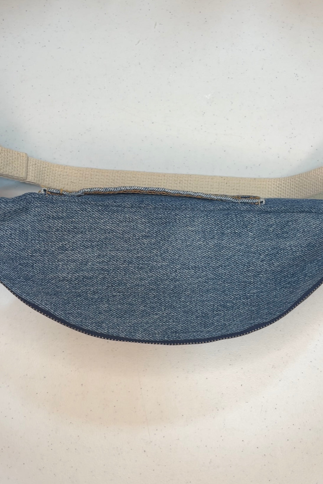Levi Denim Crossbody Bag