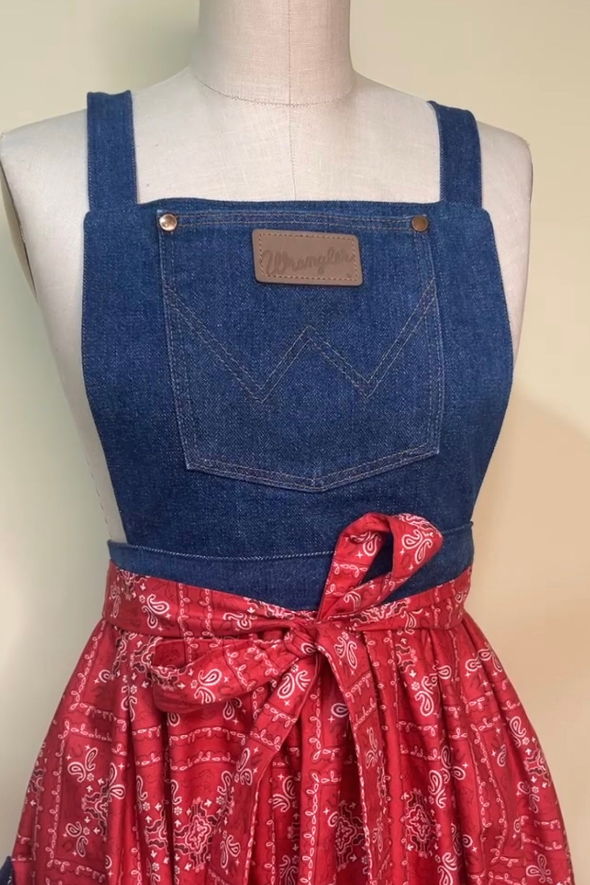 Apron Dress- Karena Custom Order