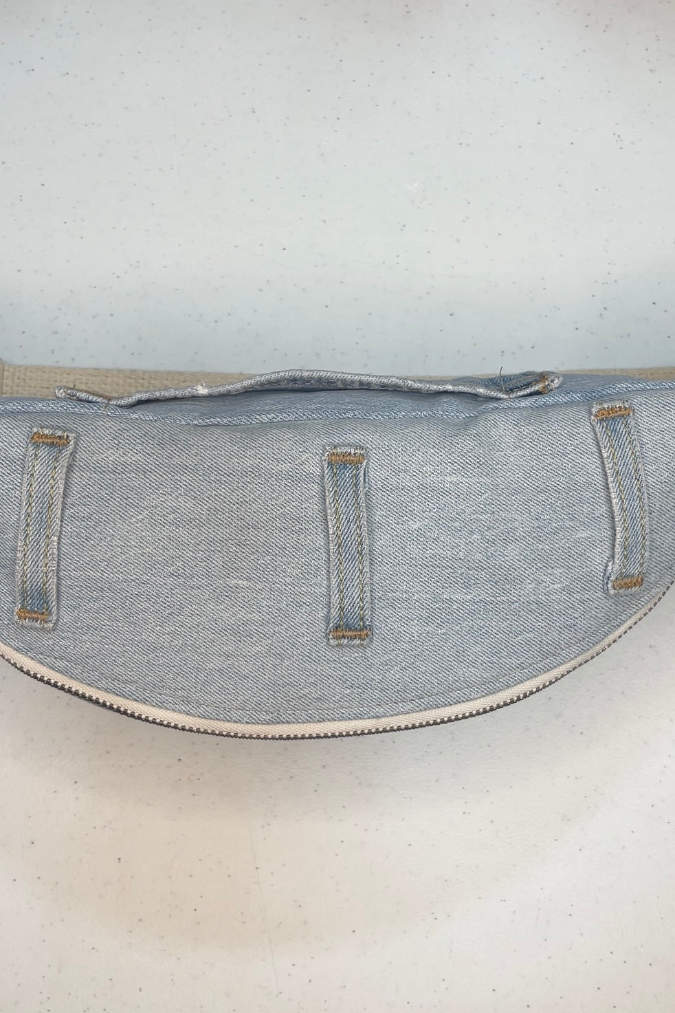 Levi Denim Crossbody Bag