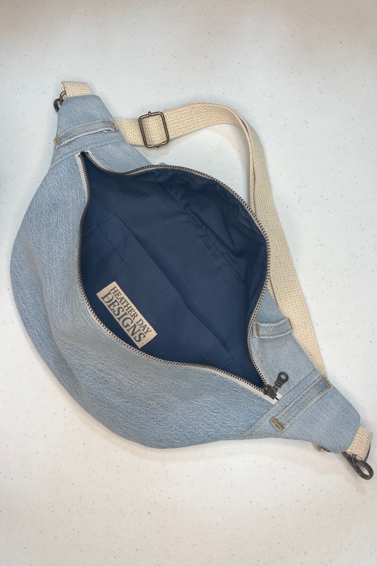 Levi Denim Crossbody Bag